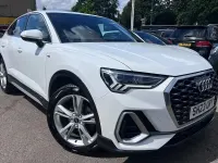 Used Audi Q3 Sportback S-Line 147 HP (108 kW) 2023 White SUV