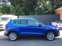 Used Seat Ateca XCELLENCE 150 HP (110 kW) 2018 Blue SUV