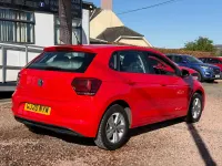 Used VW Polo SE 80 HP (58 kW) 2020 Red Hatchback