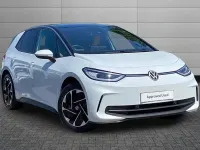 New VW ID.3 Pro 147 kW (201 HP) 2026 Costa azule with solid black roof Hatchback