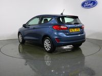 Used Ford Fiesta Trend 75 HP (55 kW) 2022 Blue Hatchback