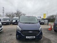 Used Ford Transit Custom Trend 130 HP (95 kW) 2020 Blue Van