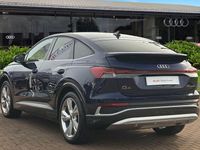 Used Audi Q4 Sportback e-tron S-Line 150 kW (204 HP) 2022 Blue SUV