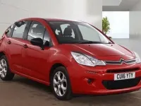 Used Citroën C3 PureTech 82 HP (60 kW) 2016 Red Hatchback