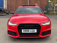 Begagnad Audi A6 Black Edition 190 HK (139 kW) 2018 Röd Kombi