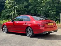 Used Mercedes E220 AMG Line Premium 2017 Red Sedan