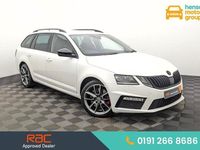 Used Skoda Octavia vRS 245 HP (180 kW) 2020 White Estate