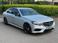 Usado Mercedes E350 AMG 258 HP (189 kW) 2016 Prateado Sedan
