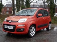 Used Fiat Panda Lounge 85 HP (62 kW) 2012 Red Hatchback
