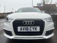 Used Audi A1 S-Line 125 HP (91 kW) 2018 White Hatchback