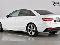 Used Audi A4 Black Edition 347 HP (255 kW) 2021 Glacier white Sedan