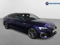Używany Audi A5 S-Line 190 KM (139 kW) 2021 Niebieski Coupe