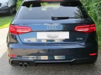 Used Audi A3 Sportback Black Edition 150 HP (110 kW) 2017 Blue Hatchback