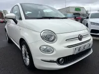 Used Fiat 500 Lounge 69 HP (50 kW) 2018 White Hatchback