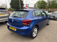 Used VW Polo SE 95 HP (69 kW) 2020 Blue Hatchback