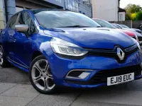 Used Renault Clio GT-Line 89 HP (65 kW) 2019 Blue Hatchback