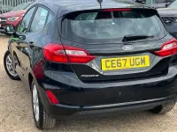 Used Ford Fiesta Zetec 86 HP (63 kW) 2017 Black Hatchback