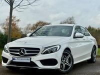 Used Mercedes C220 AMG line 170 HP (125 kW) 2014 White Sedan