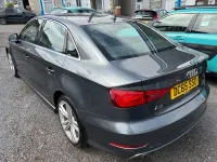 Used Audi A3 S-Line 150 HP (110 kW) 2015 Grey Sedan