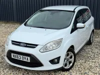 Used Ford Grand C-Max Zetec 115 HP (84 kW) 2013 White MPV