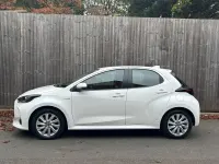 Used Toyota Yaris 2021 White Hatchback