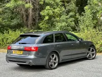 Used Audi A6 Black Edition 190 HP (139 kW) 2014 Grey Estate