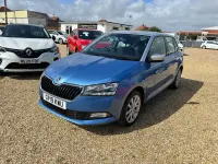 Used Skoda Fabia Colour Edition 95 HP (69 kW) 2019 Blue Hatchback