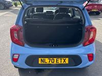 Used Kia Picanto 67 HP (49 kW) 2020 Blue Hatchback