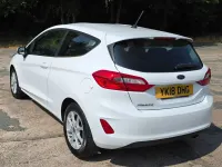 Used Ford Fiesta Zetec 2018 White Hatchback