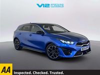 Used Kia Ceed GT-Line 158 HP (116 kW) 2024 Blue Hatchback