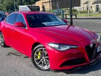 Used Alfa Romeo Giulia 2018 Red Sedan