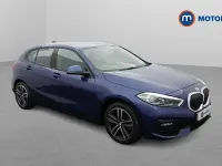 Used BMW 118 Sport Line 136 HP (100 kW) 2022 Blue Hatchback