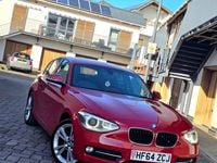 Used BMW 118 Sport Line 2014 Red Hatchback