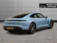 Used Porsche Taycan Performance Package 350 kW (476 HP) 2022 Blue Sedan