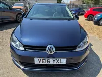 Used VW Golf VII GT 2016 Blue Hatchback