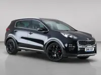 Used Kia Sportage GT-Line 177 HP (130 kW) 2016 Black SUV