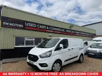 Used Ford Transit Custom Trend 130 HP (95 kW) 2019 White Van