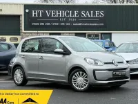 Begagnad VW up! move up! 60 HK (44 kW) 2017 Silver Halvkombi