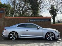 Used Audi RS5 Comfort 450 HP (330 kW) 2018 Silver Coupe