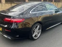 Used Mercedes E220 AMG line 2017 Black Coupe