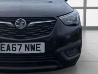 Used Vauxhall Crossland X S 110 HP (80 kW) 2017 Black SUV