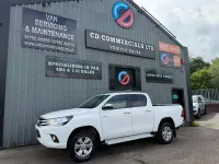 Used Toyota HiLux 150 HP (110 kW) 2018 White Pickup