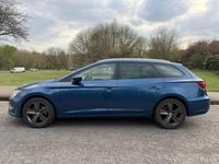 Begagnad Seat Leon FR 2015 Blå Kombi