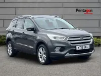 Used Ford Kuga Titanium 120 HP (88 kW) 2018 Grey SUV