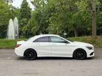 Used Mercedes CLA180 AMG line 2018 White Sedan