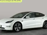 Used Tesla Model 3 Long Range AWD 366 kW (498 HP) 2022 White Sedan