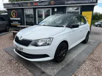 Used Skoda Fabia SE 90 HP (66 kW) 2015 White Hatchback