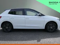 Used Skoda Fabia Colour Edition 59 HP (43 kW) 2024 Moon white metallic black magic pearl effect Hatchback