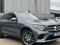 Used Mercedes GLC220 AMG line 170 HP (125 kW) 2018 Grey SUV