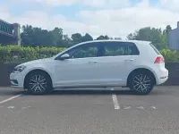 Used VW Golf VII SE 115 HP (84 kW) 2018 White Hatchback